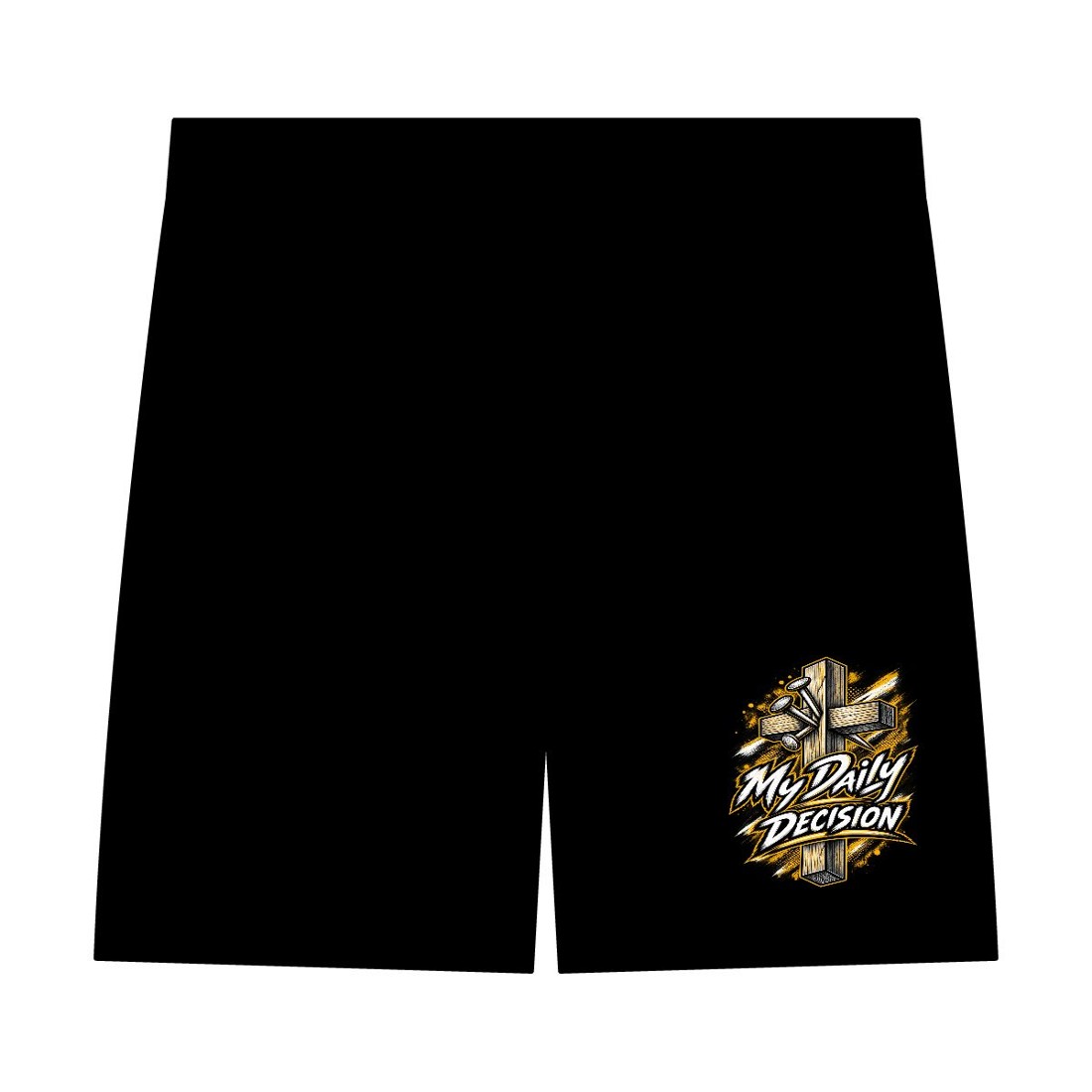 Active Shorts — 'My Daily Decision' Athletic Performance Shorts (18")